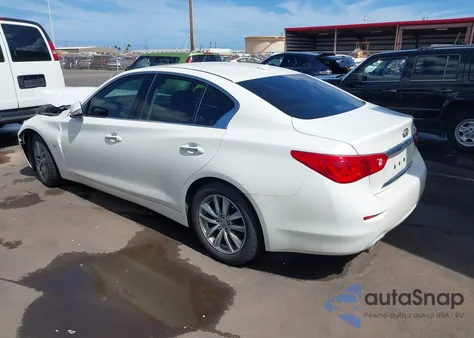 2014 Infiniti Q50 Premium из США, поврежденный, VIN JN1BV7AP6EM686420